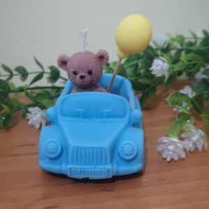 подаръчета за гости мече в количка